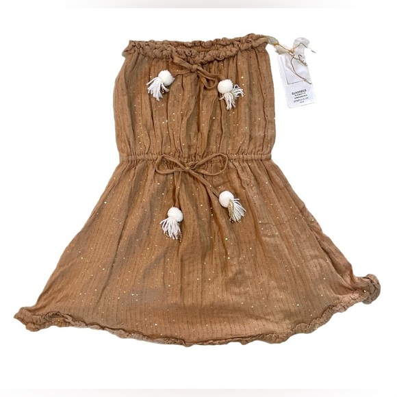 Sundress x Revolve Anoushka Strapless Dress in Saint Barth Canyon Size XS/S - Picture 2 of 12